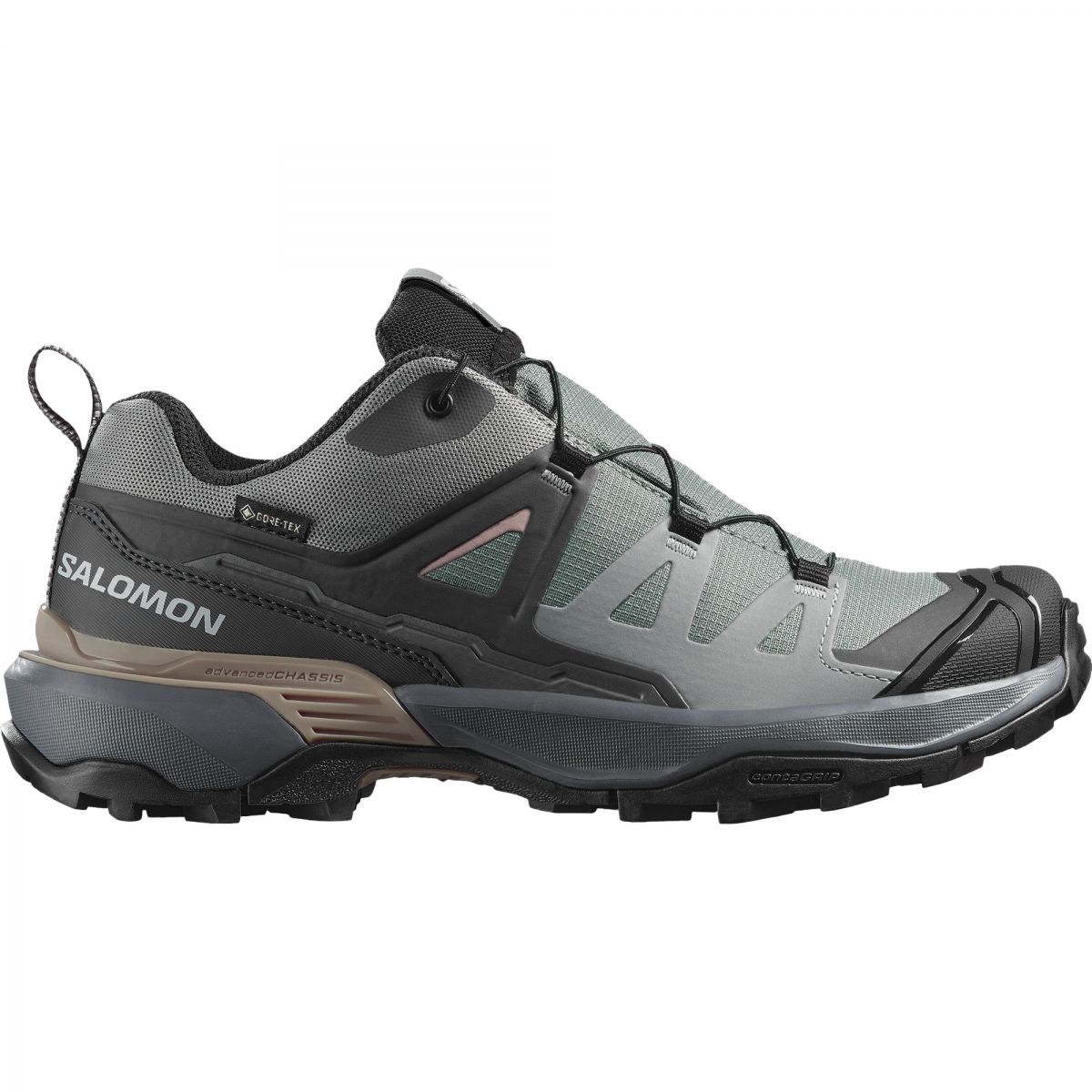 Salomon X Ultra 360 GTX W, Wanderschuhe, Damen, grün — 2