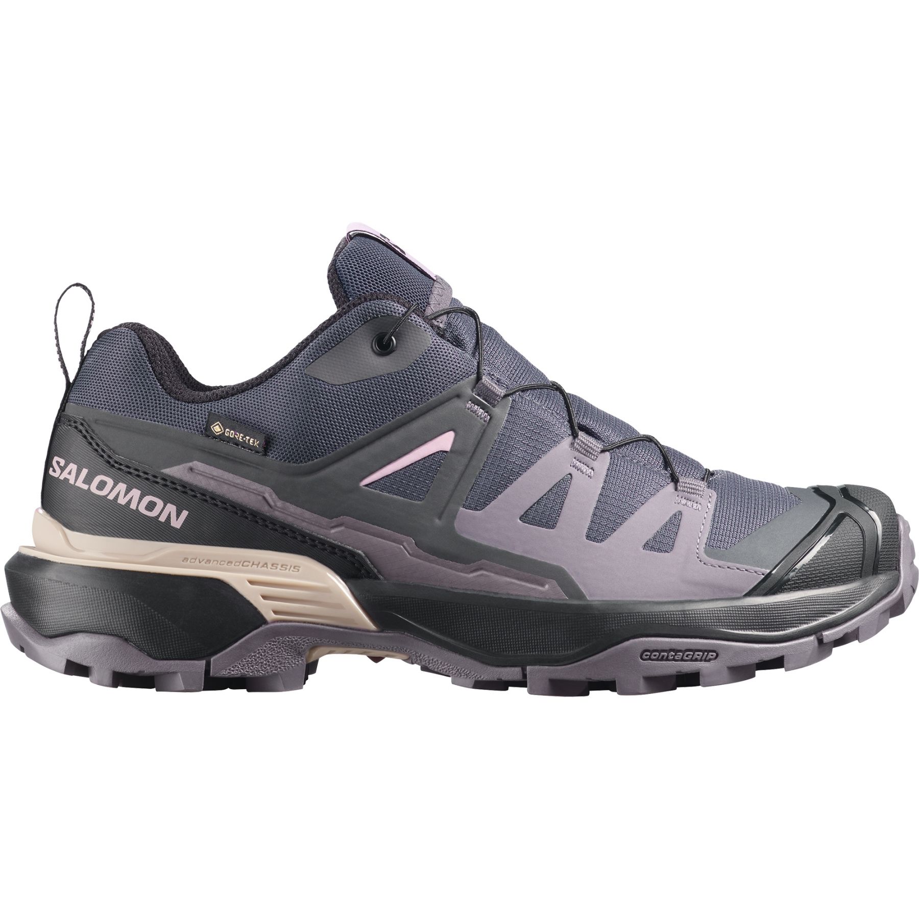 Salomon X Ultra 360 GTX W, Wanderschuhe, Damen, grau