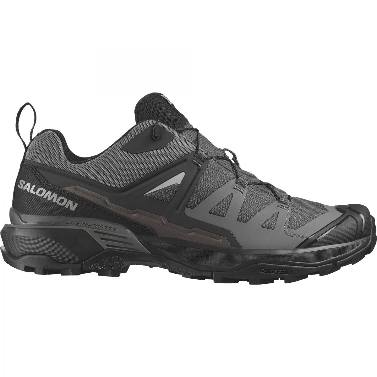 Salomon X Ultra 360, Wanderschuhe, Herren, schwarz/silber — 2