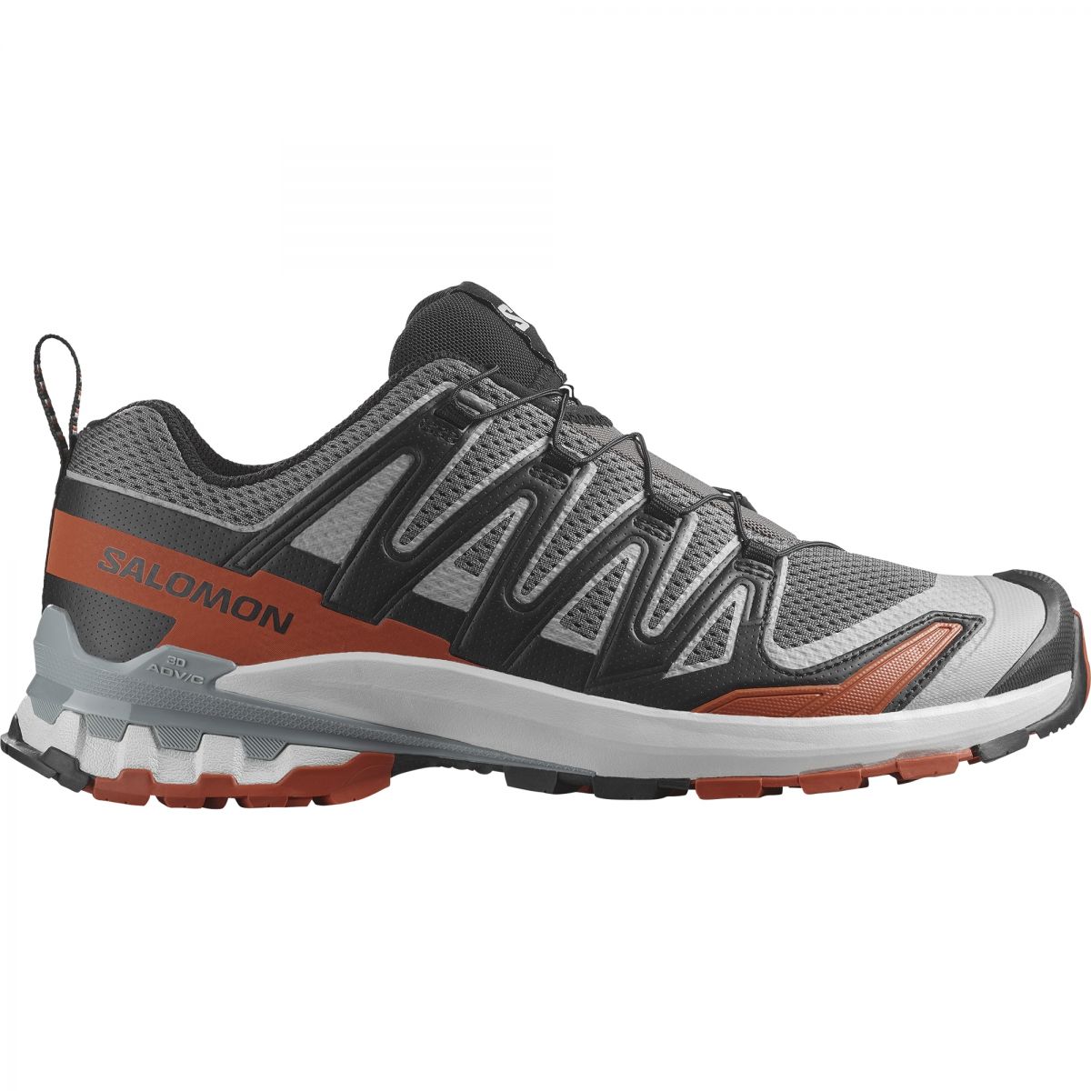 Salomon XA Pro 3D V9, Trailrunningschuhe, Herren, grau/rot — 2
