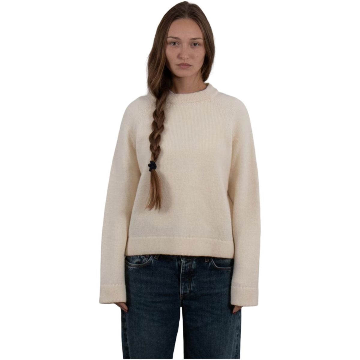 Sätila Tone Boxy Sweater, Damen, naturweiß — 2