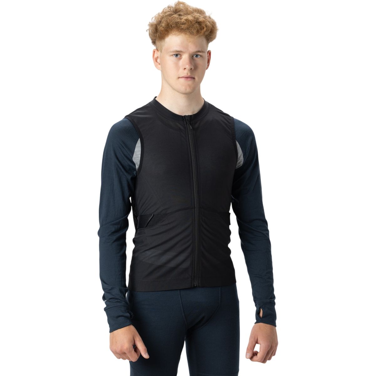 Scott Airflow Free Vest, Rückenprotektor, Herren, schwarz — 2
