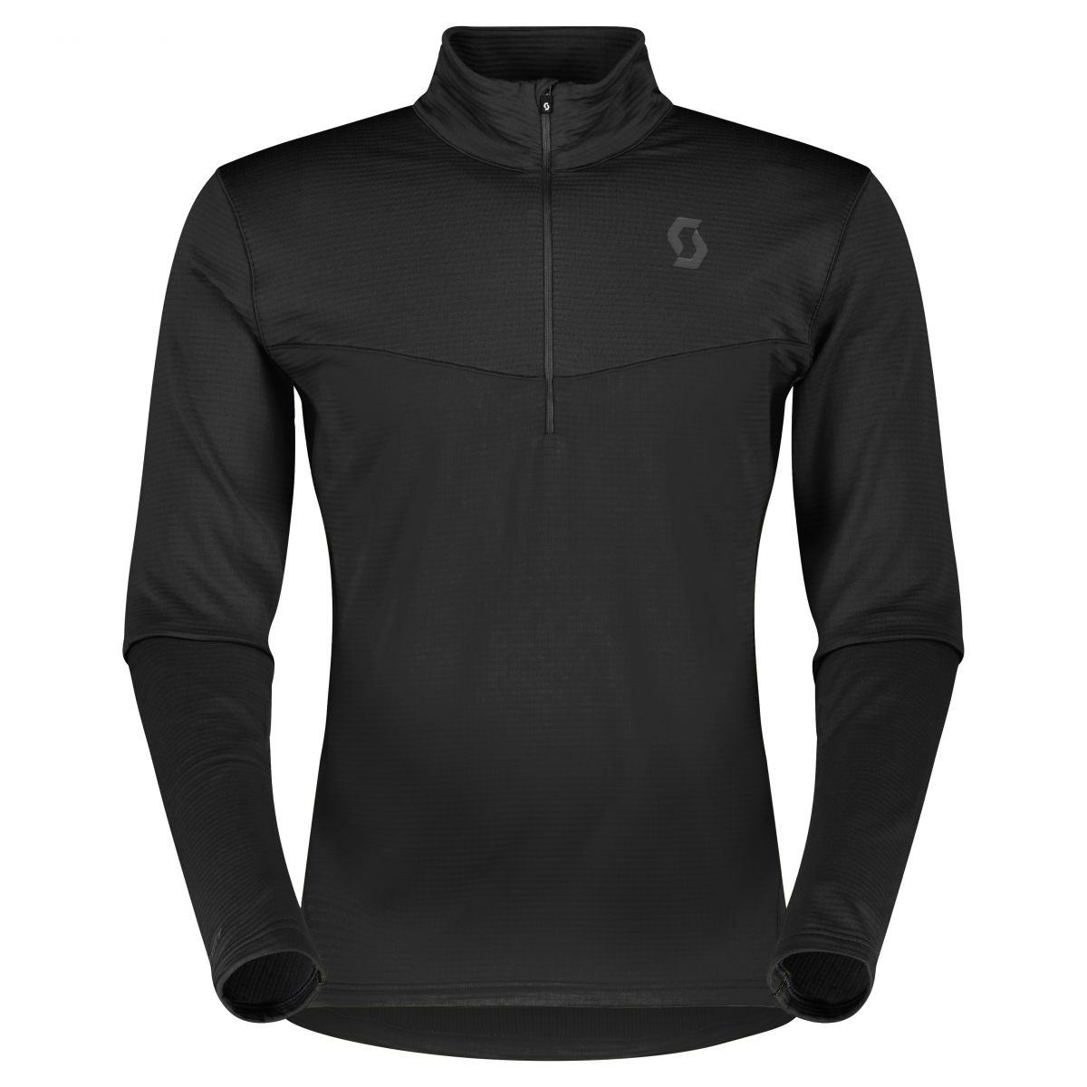 Scott Defined Light, Fleecepullover, Herren, schwarz — 2