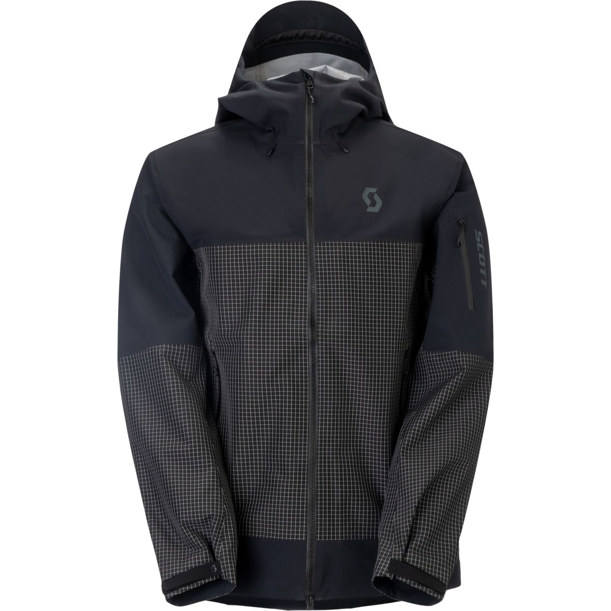Scott Explorair 3L, Hardshelljacke, Herren, schwarz — 2