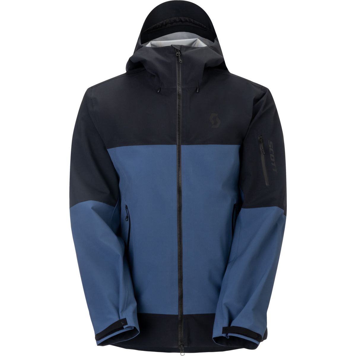 Scott Explorair 3L, Hardshelljacken, Herren, blau/schwarz — 2