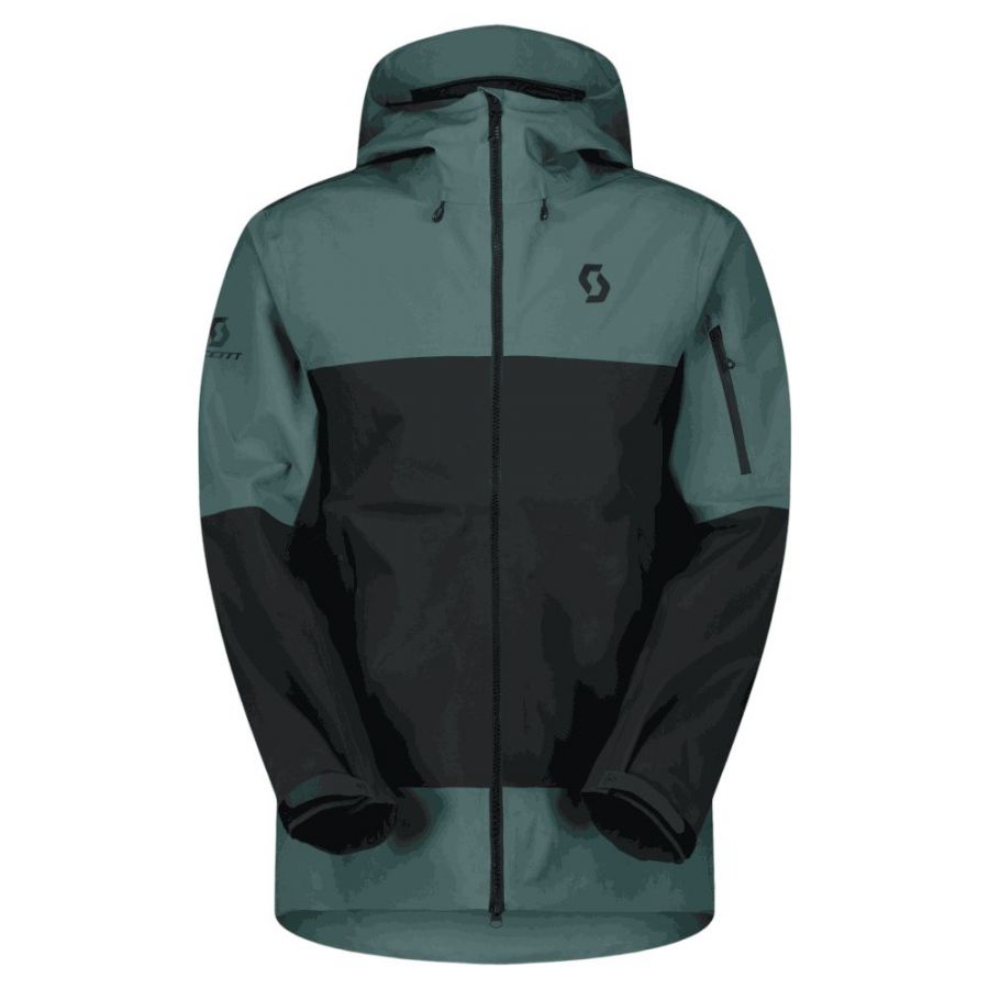 Scott Explorair 3L, Shelljacke, Herren, hellblau/schwarz
