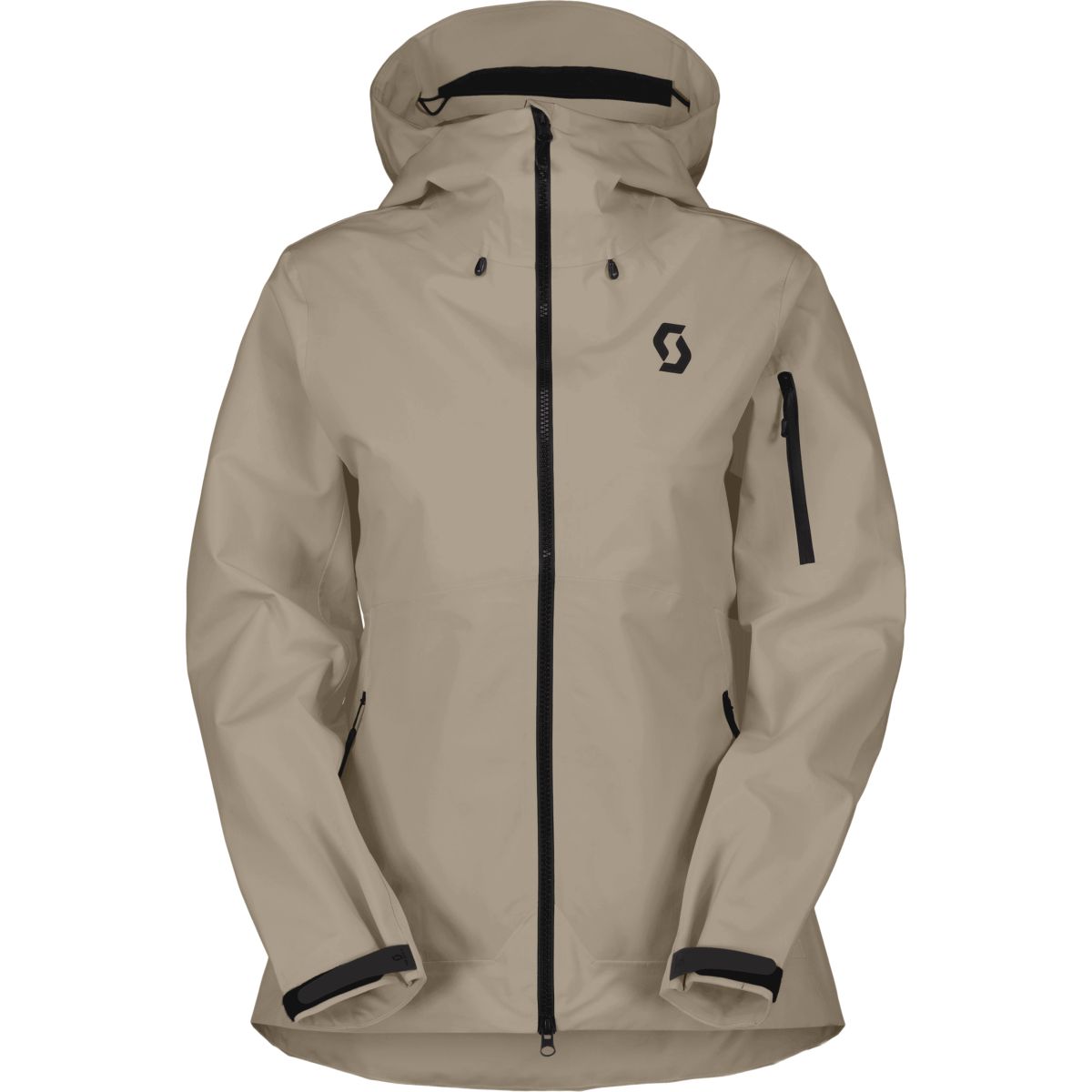 Scott Explorair GTX 3L, Hardshelljacke, Damen, beige — 2