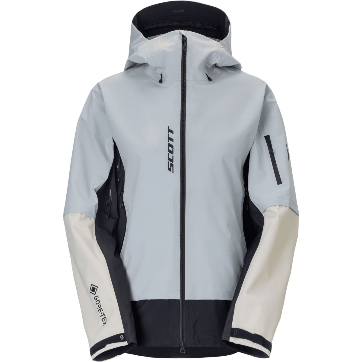 Scott Explorair GTX 3L, Hardshelljacke, Damen, blau/beige — 2