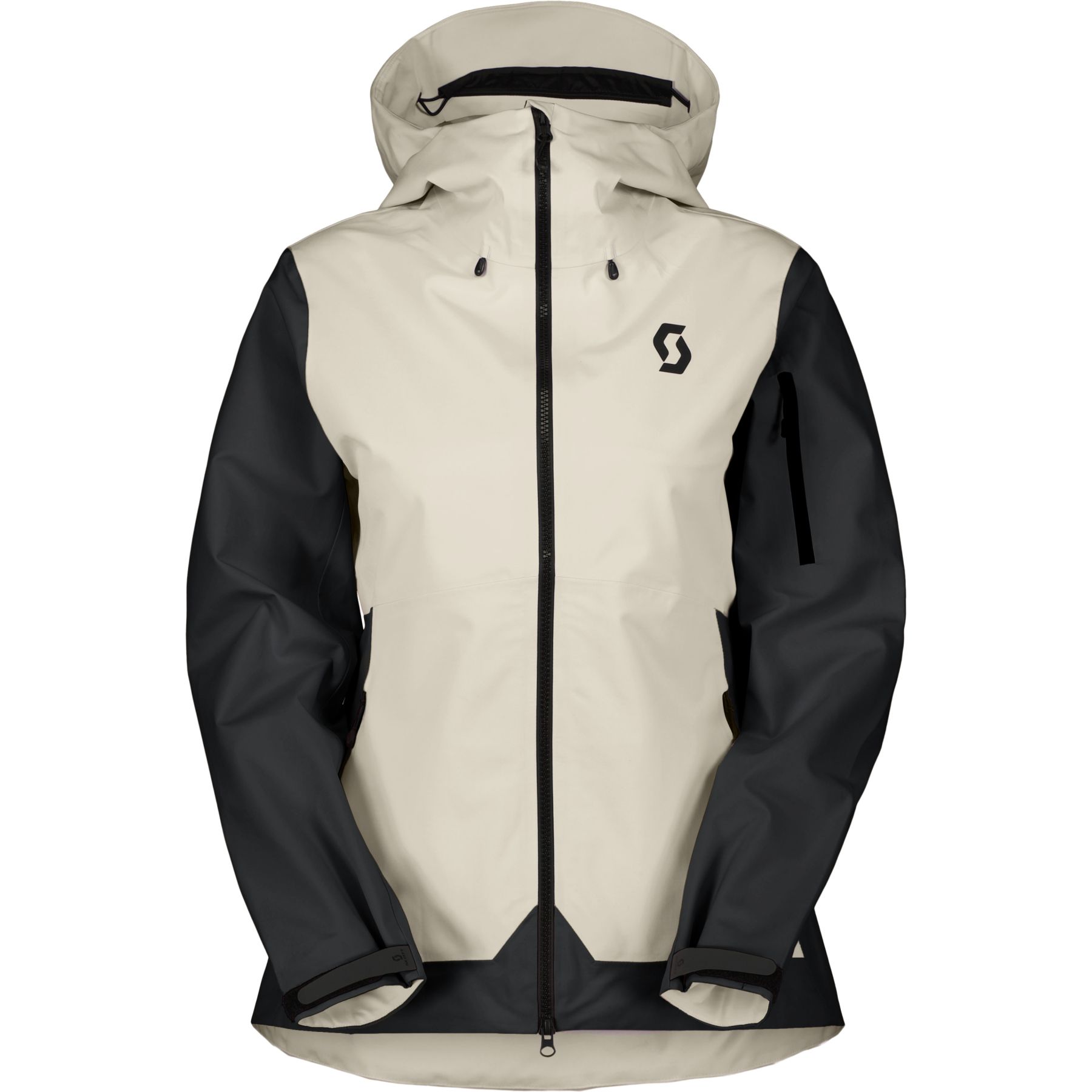 Scott Explorair GTX 3L, Shelljacken, Damen, beige/schwarz