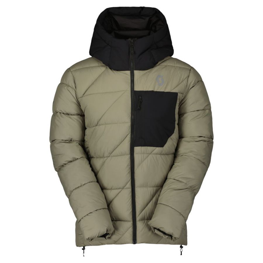Scott Insuloft Warm, Synthetik-Daunenjacke, Herren, beige/schwarz