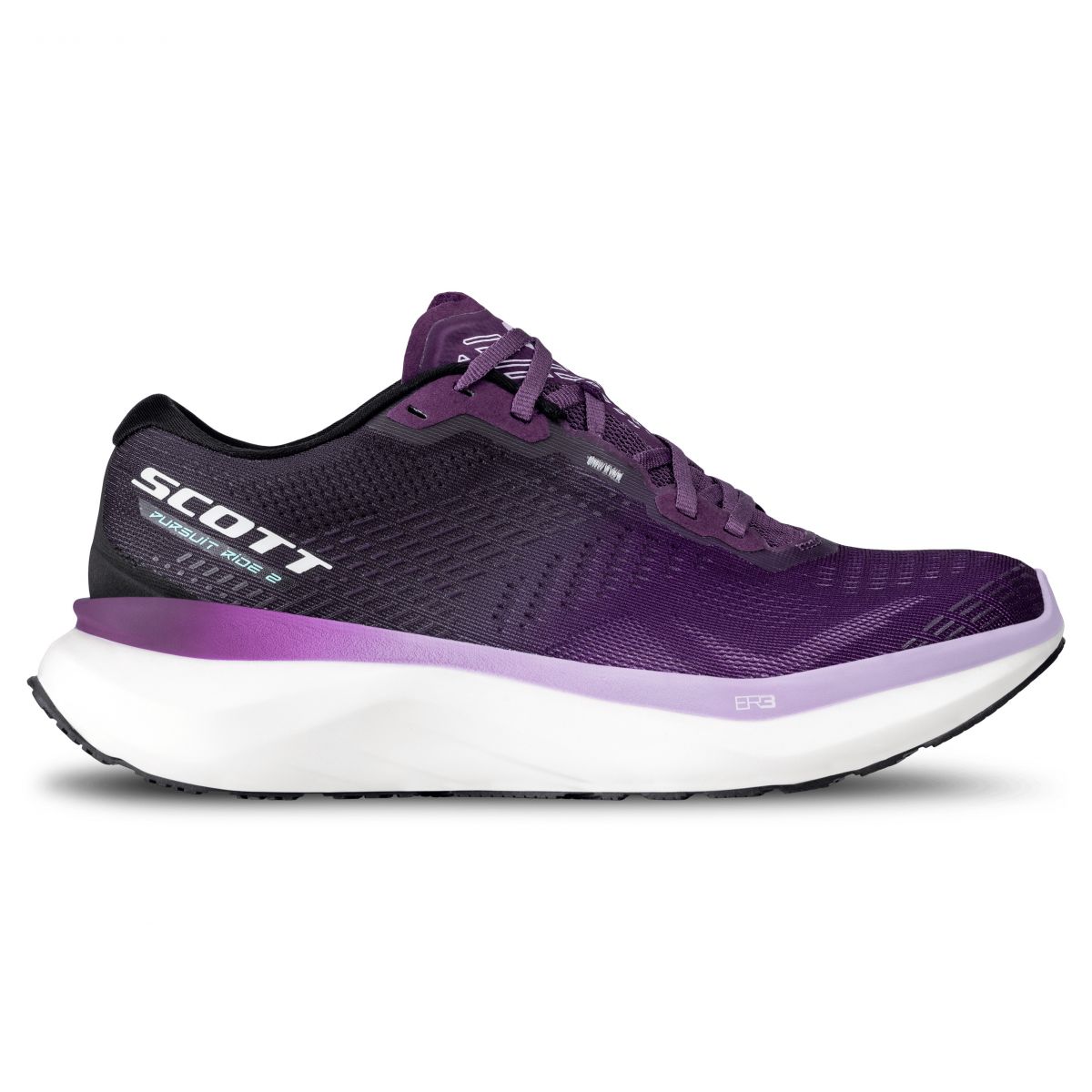 Scott Pursuit Ride 2, Laufschuhe, Damen, schwarz/lila — 2