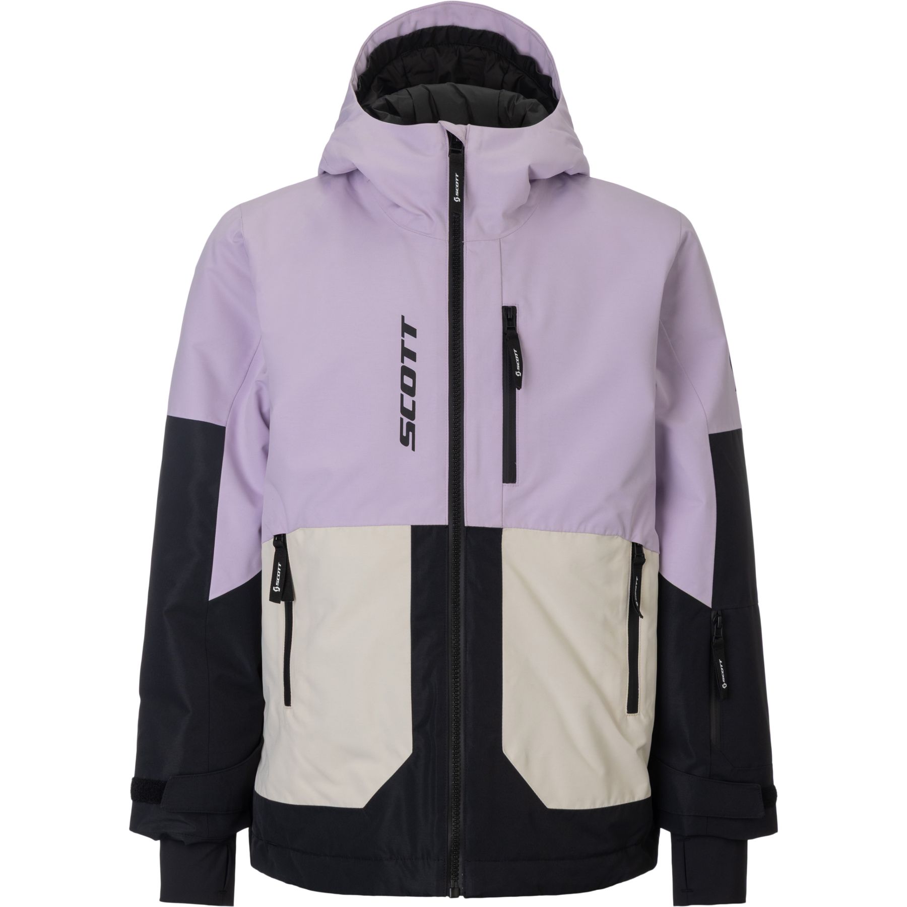 Scott Vertic Dryo, Skijacke, Junior, lila/schwarz