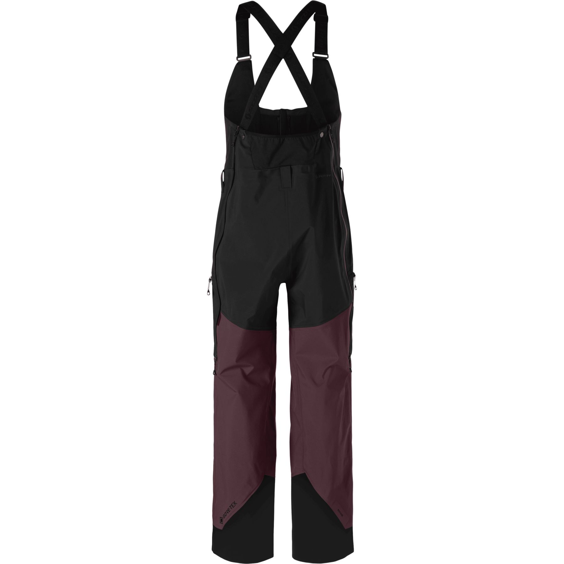 Scott Vertic GTX 3L, Skijacke, Herren, schwarz/bordeaux