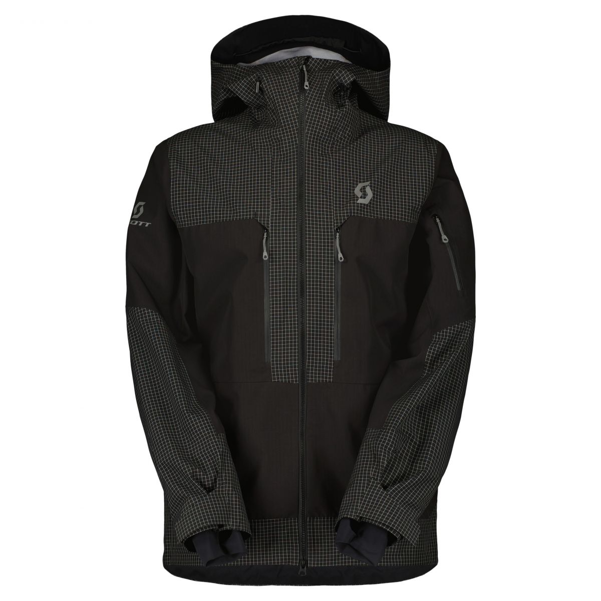 Scott Vertic Ripstop 3L, Hardshelljacke, Herren, schwarz — 2