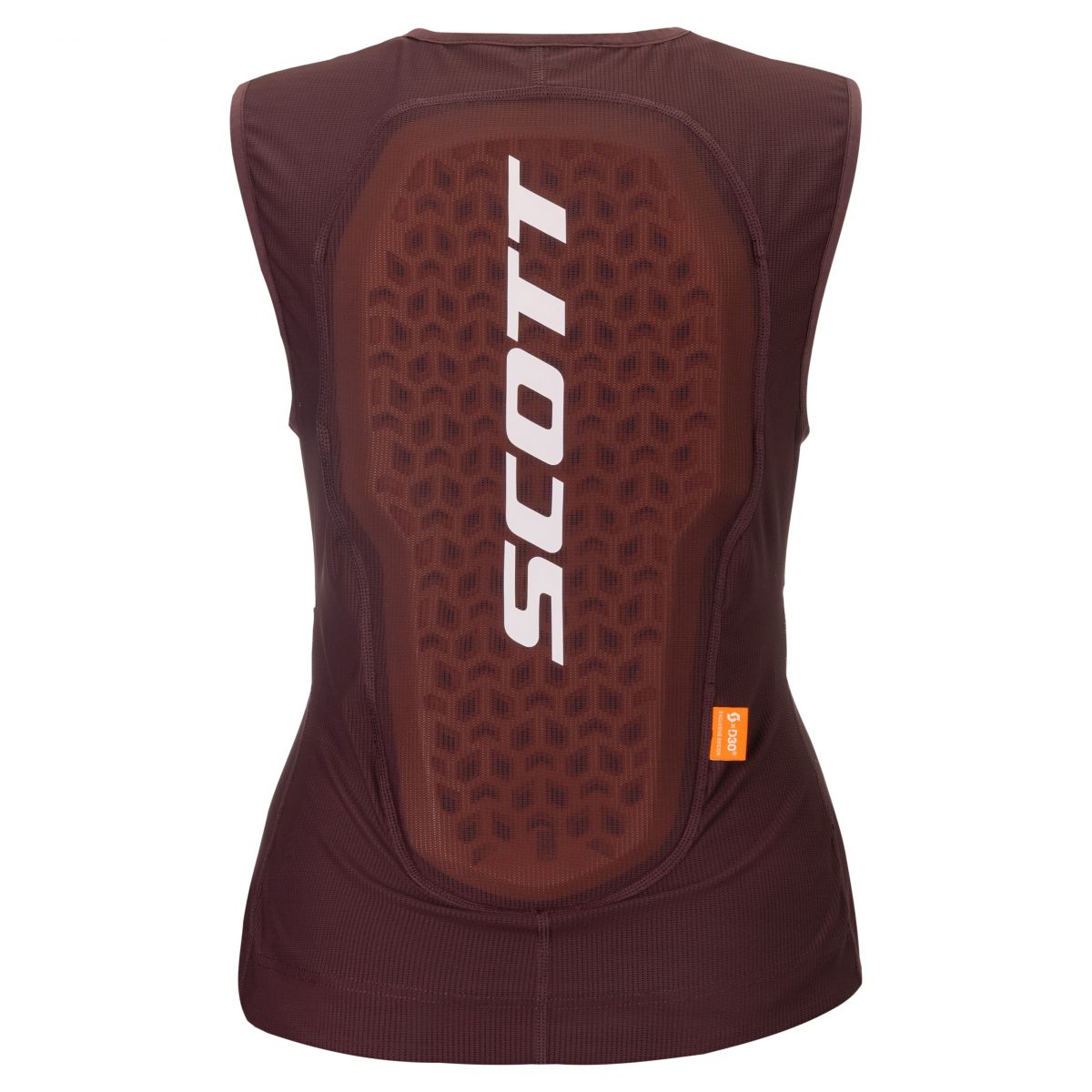 Scott Vest Airflow, Rückenprotektor, Damen, Braun — 2