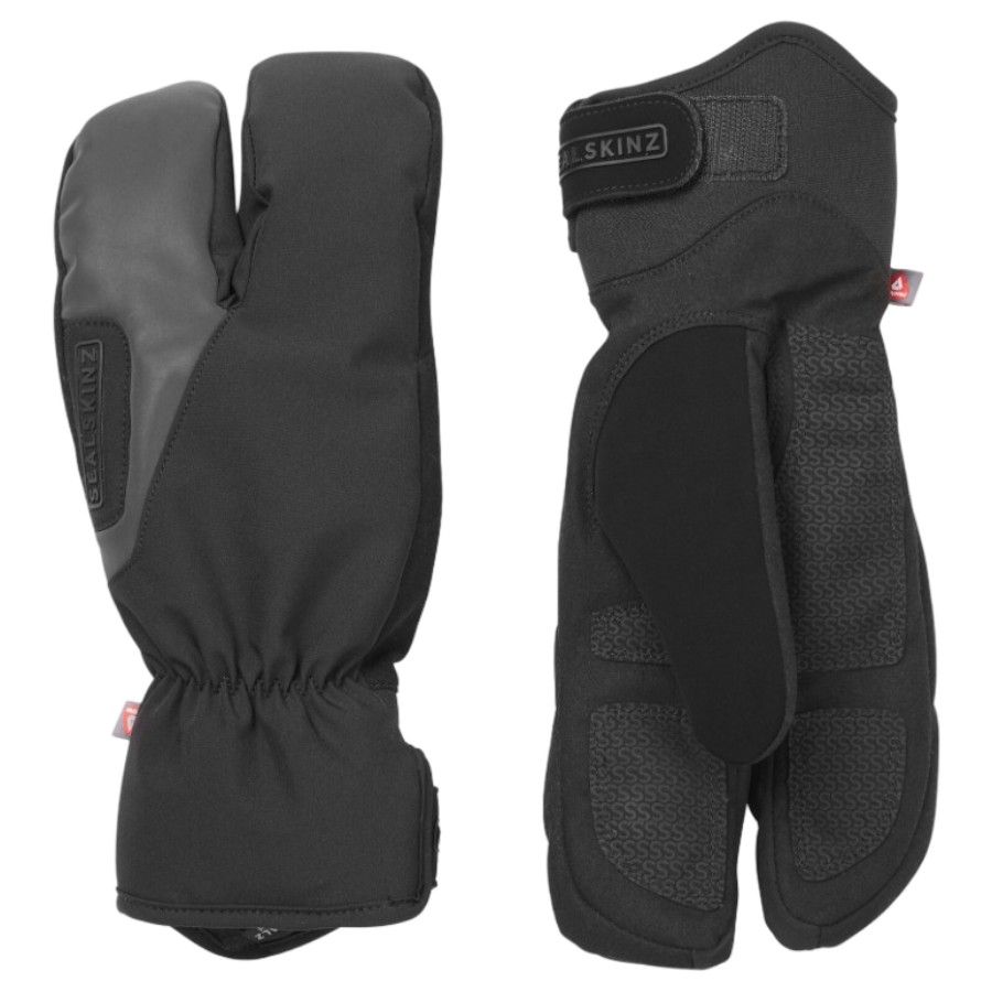 Sealskinz Barwick, 3 Finger, Handschuhe, schwarz