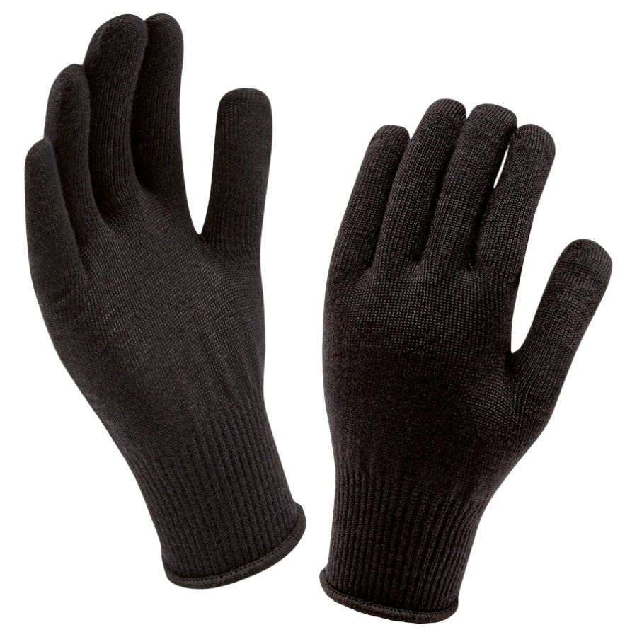 Sealskinz Solo Merino Handschuh, Handschuhe, schwarz