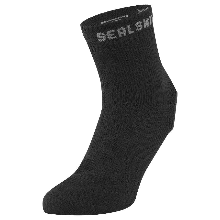 Sealskinz Thetford, Fahrradsocken, schwarz