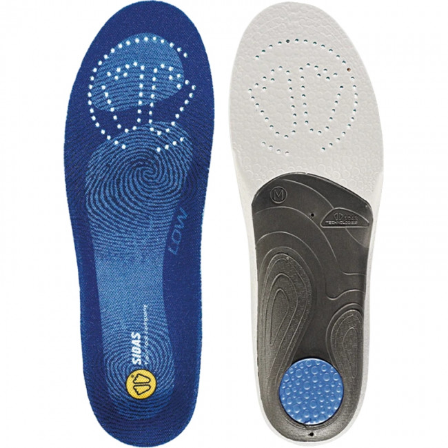 Sidas 3feet Low, Einlegesohle, blau
