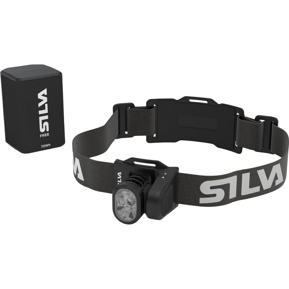 Silva Free 2000 L, Stirnlampe, schwarz — 2