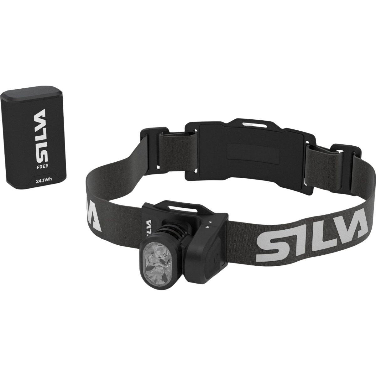 Silva Free 2000 S, Stirnlampe, schwarz — 2