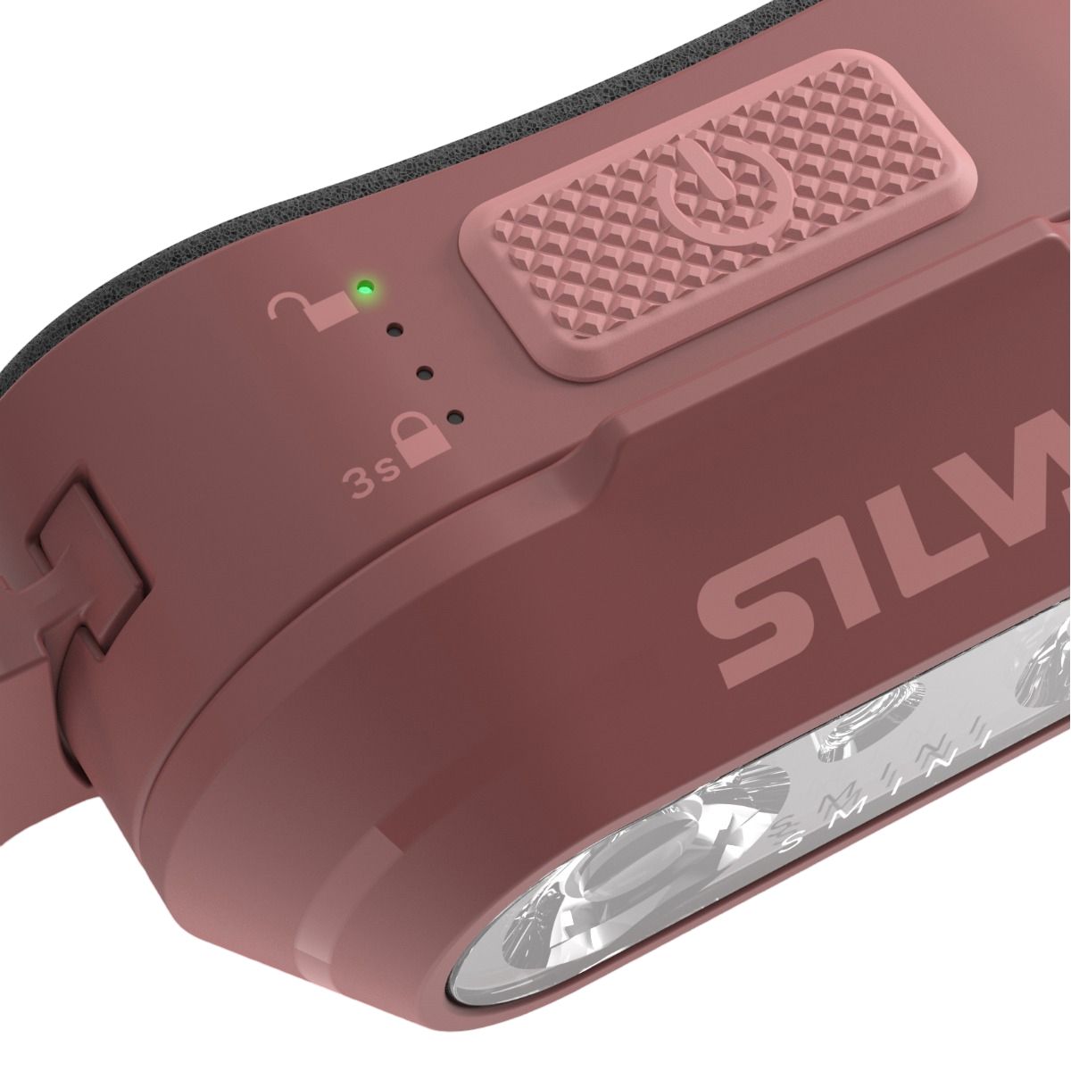 Silva Smini Fly, Stirnlampe, rosa — 2