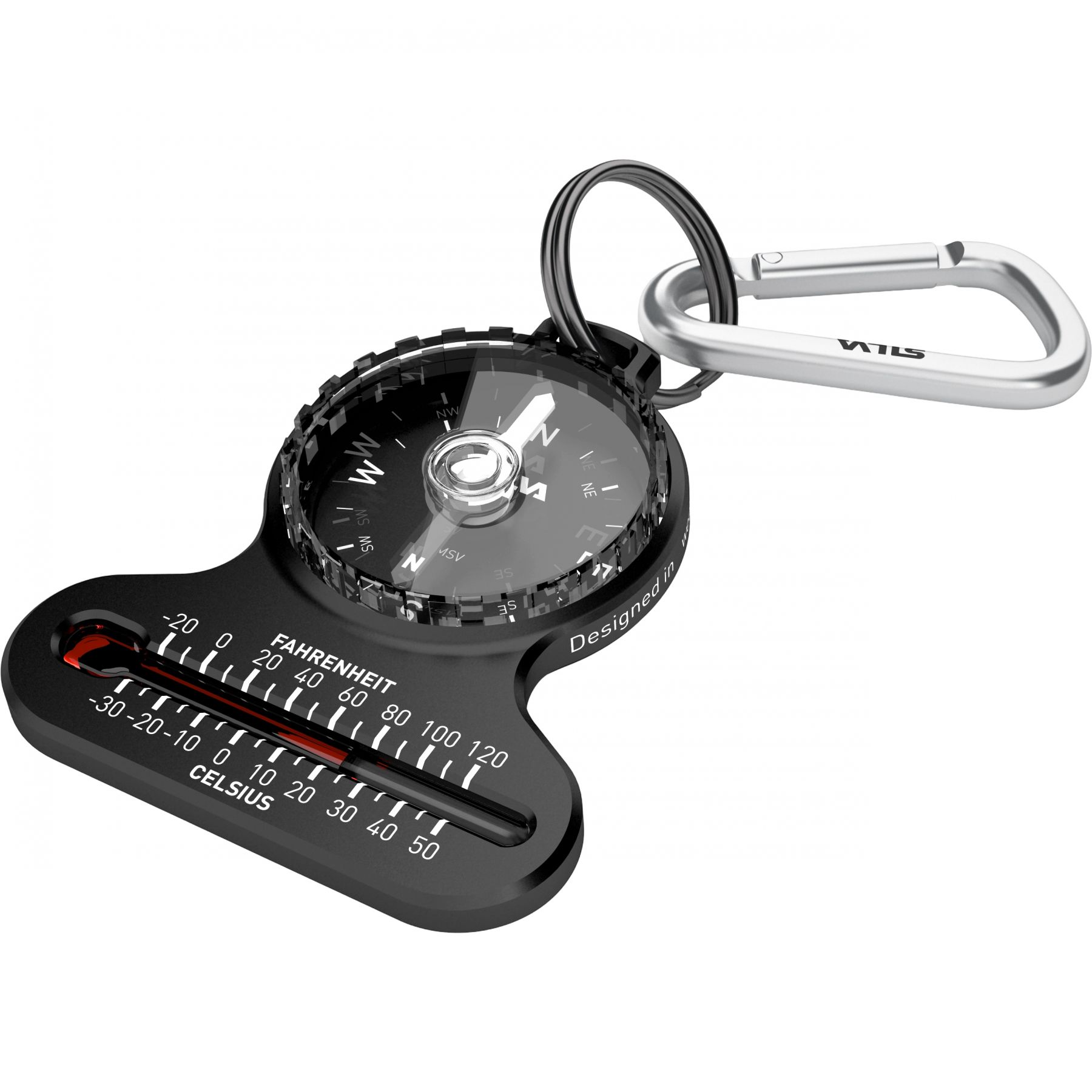 Silva Taschenkompass, Kompass, Unisex, Schwarz