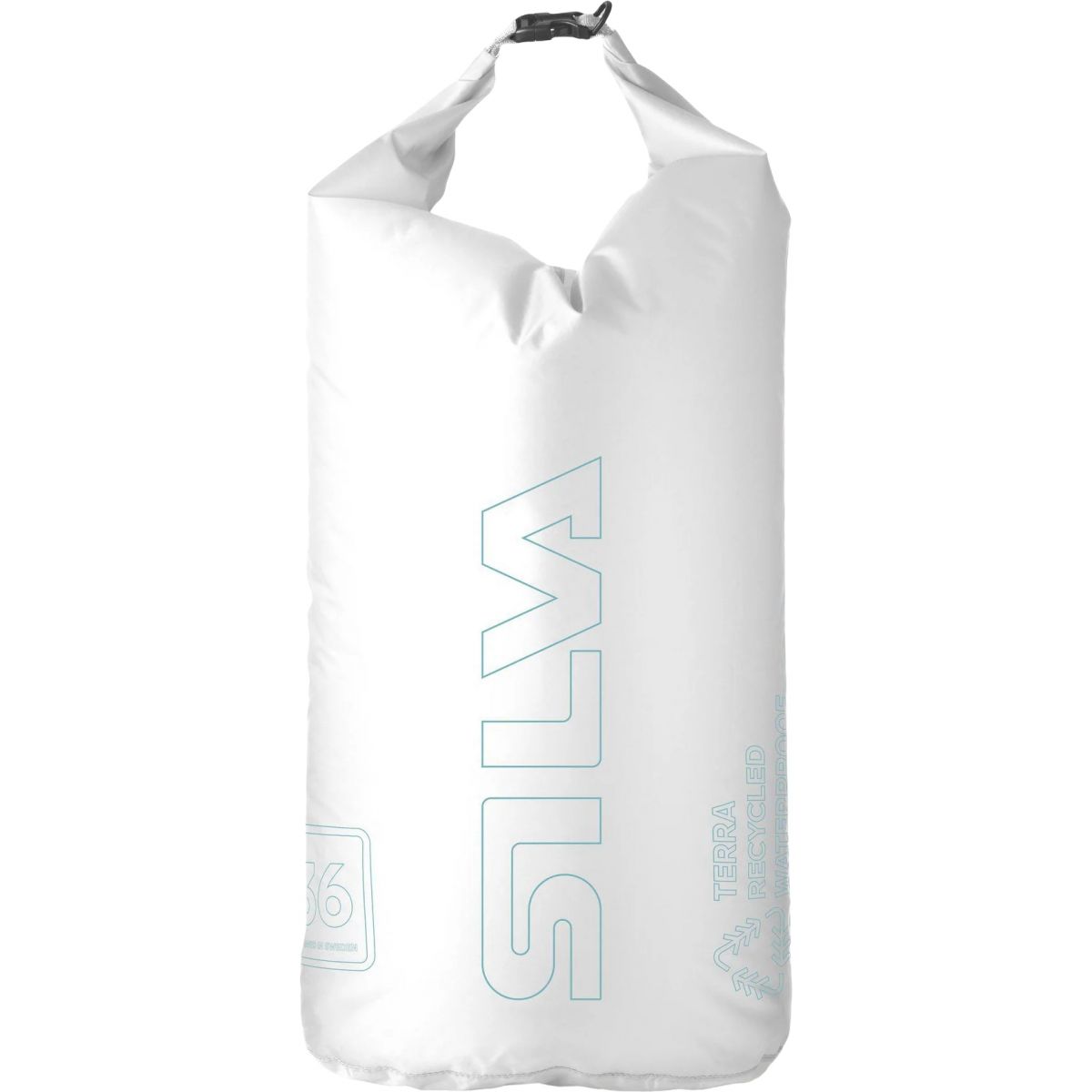 Silva Terra Dry Bag, wasserdichte Tasche, 36L, weiß — 2