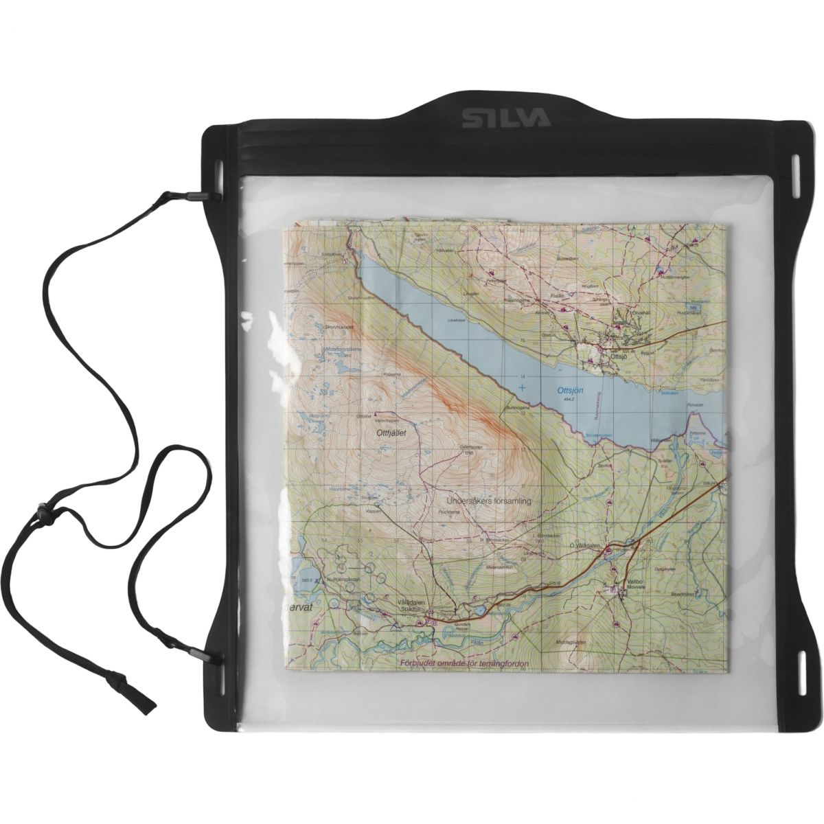 Silva Wasserdichte Kartenhülle M30, Unisex, Schwarz — 2