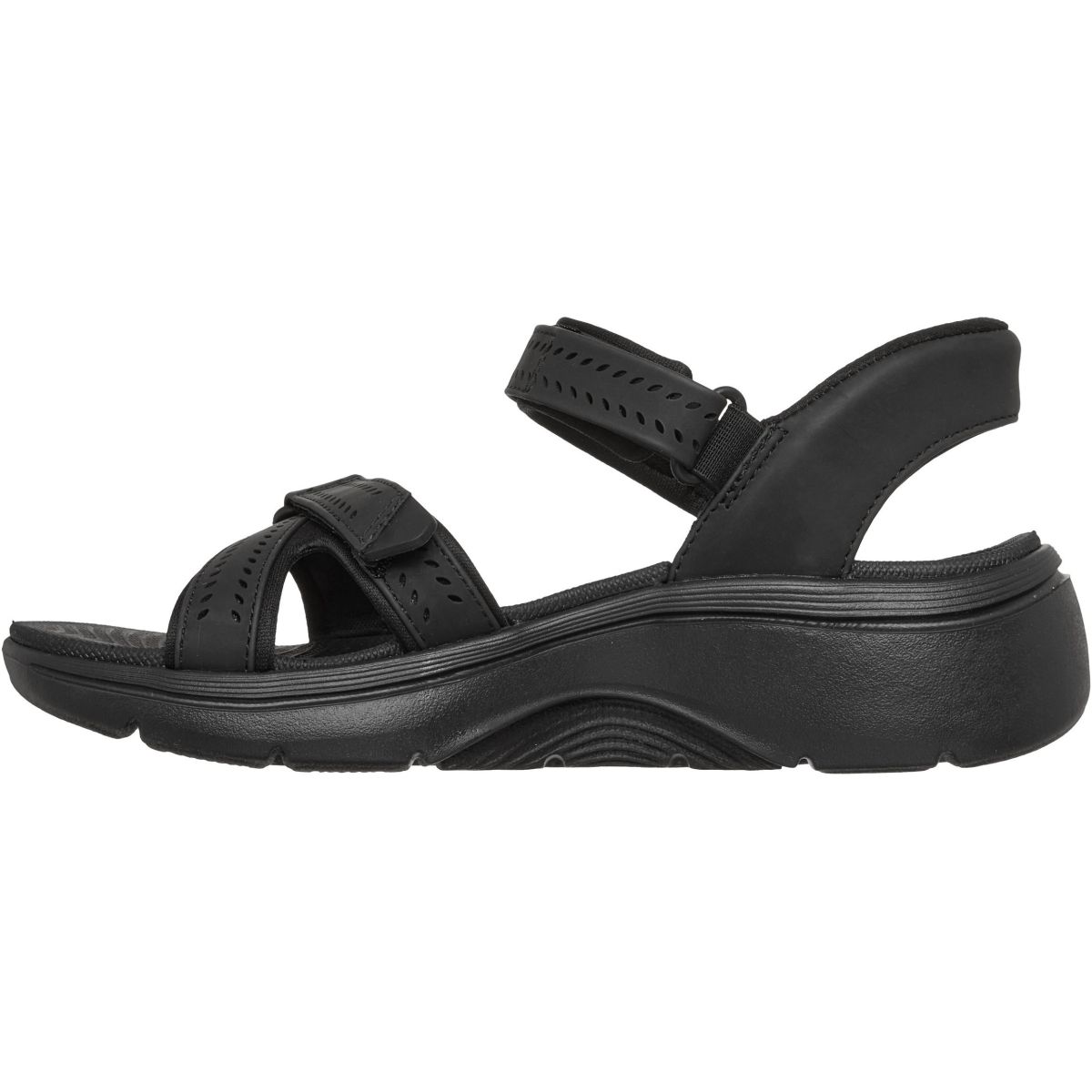 Skechers Go Walk Arch Fit 2.0 Sandale - Candace, Freizeitschuhe, Damen, schwarz — 2
