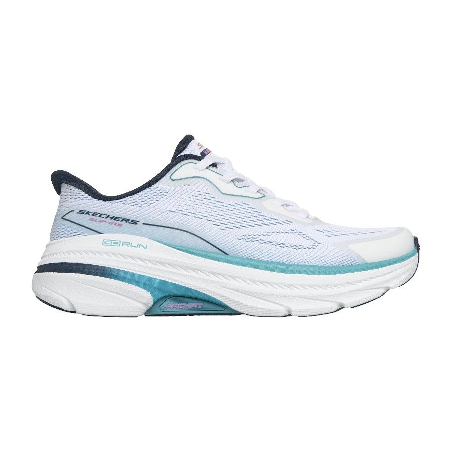 Skechers Max Cushioning Arch Fit 2.0 Sandale, Laufschuhe, Damen, weiß