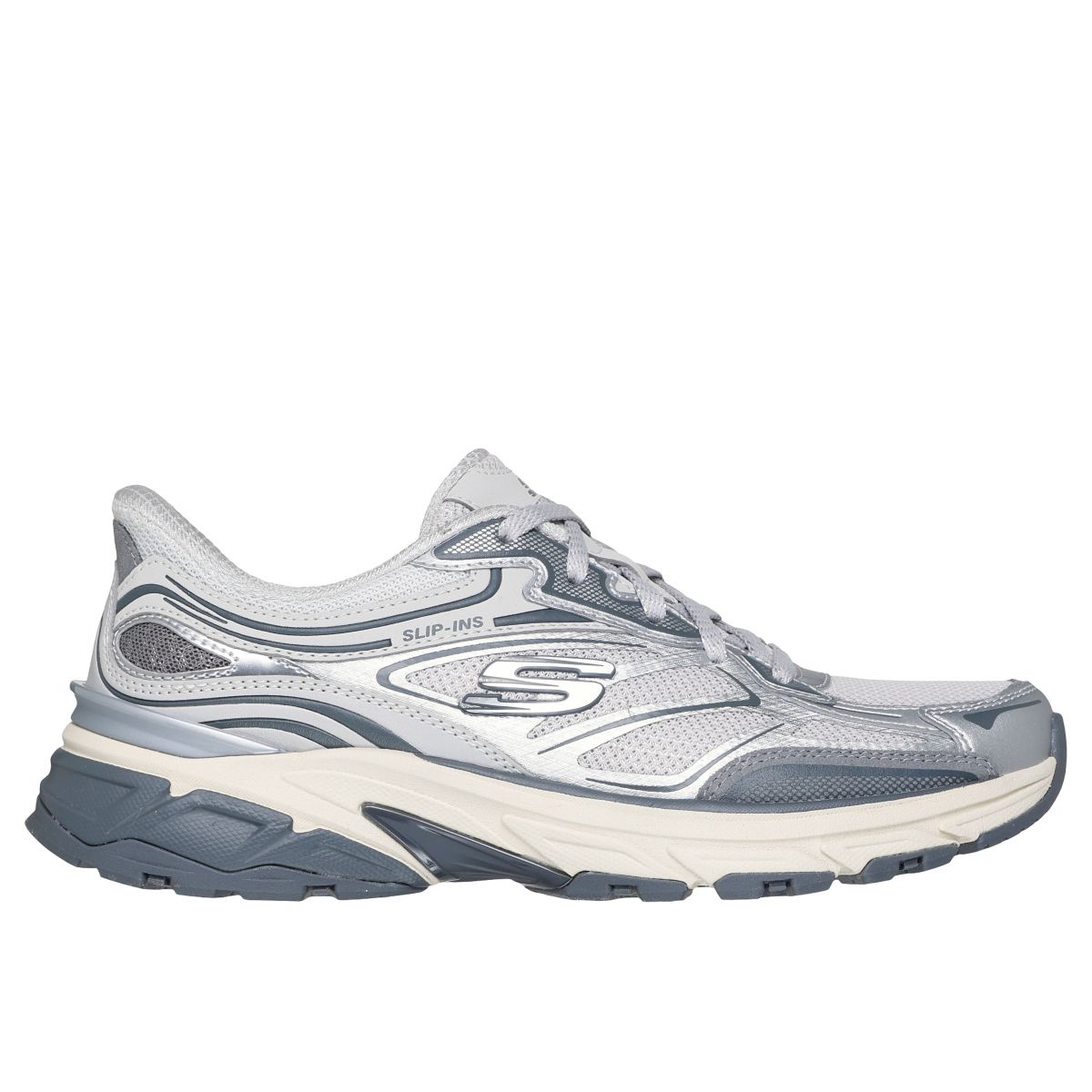 Skechers Stamina Sport, Outdoor-Schuh, Damen, Silber — 2