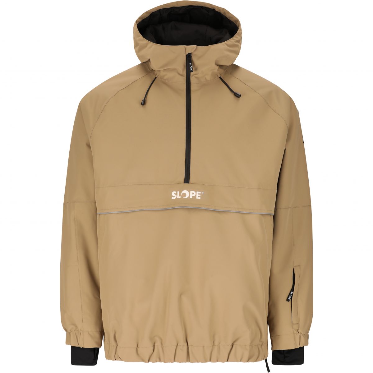SLOPE Blizz Loose, Snowboard-Anorak, Herren, braun — 2