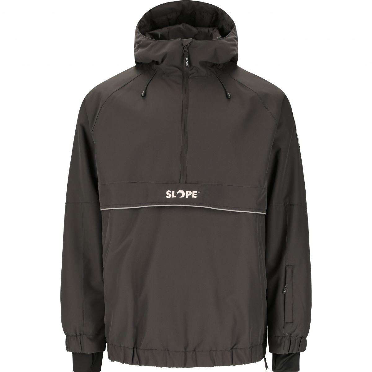 SLOPE Blizz Loose, Snowboard-Anorak, Herren, schwarz — 2