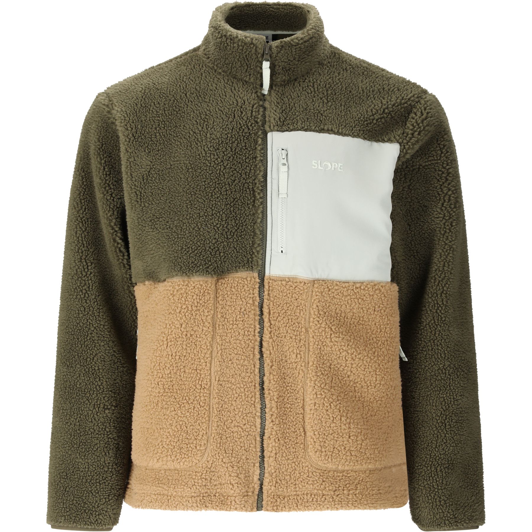 SLOPE Katau Teddy, Fleecejacke, Herren, grape leaf
