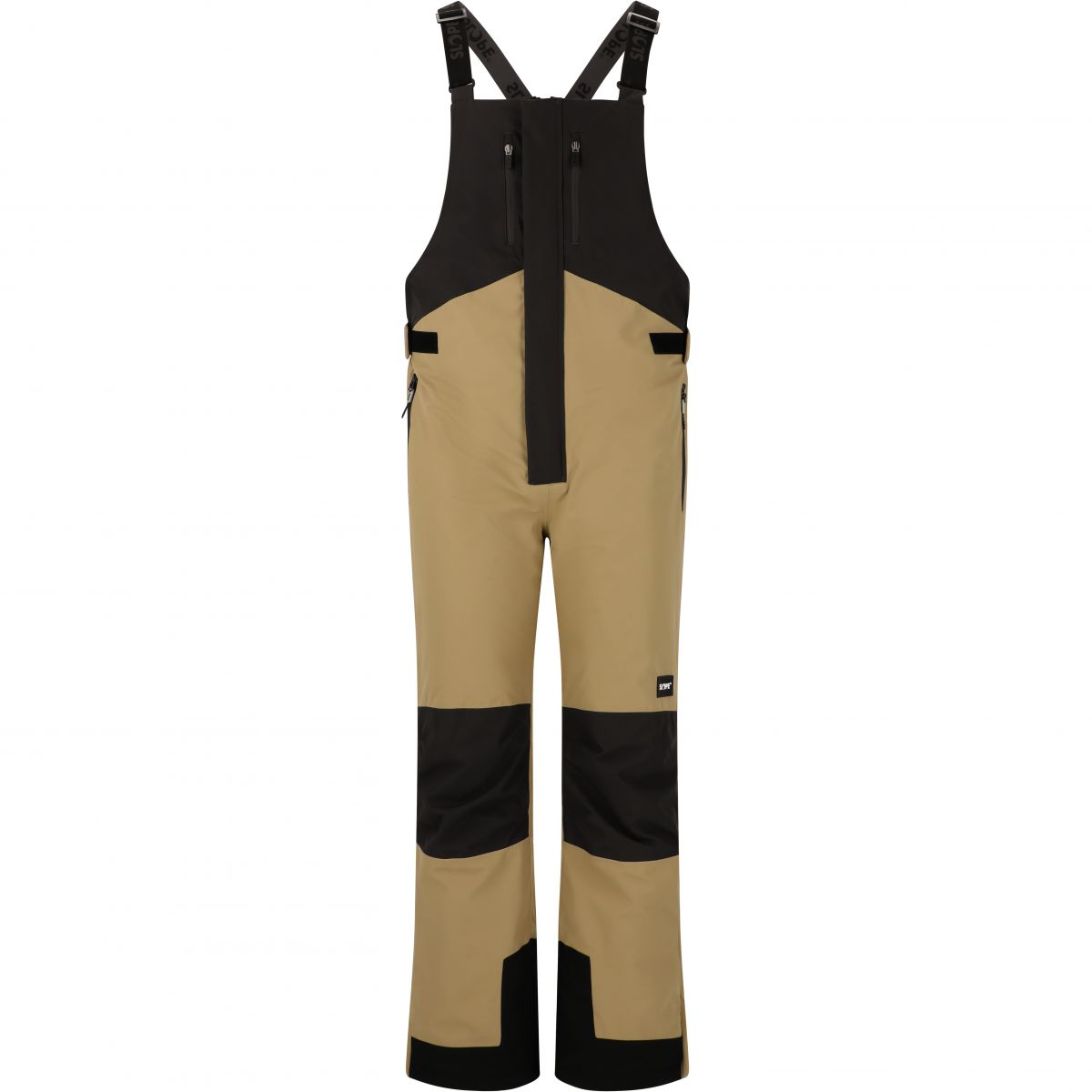 SLOPE Kenwood Bib, Skihose, Herren, braun — 2