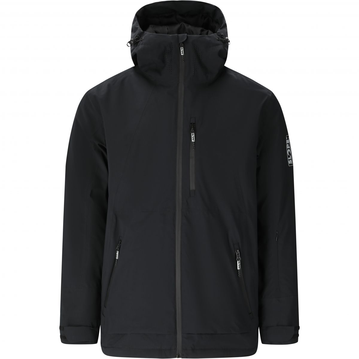 SLOPE River, Skijacke, Herren, schwarz — 2