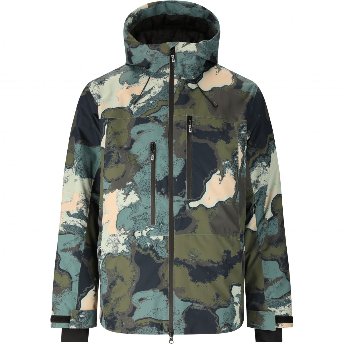 SLOPE Tuscon AOP, Skijacke, Herren, AOP Grün — 2