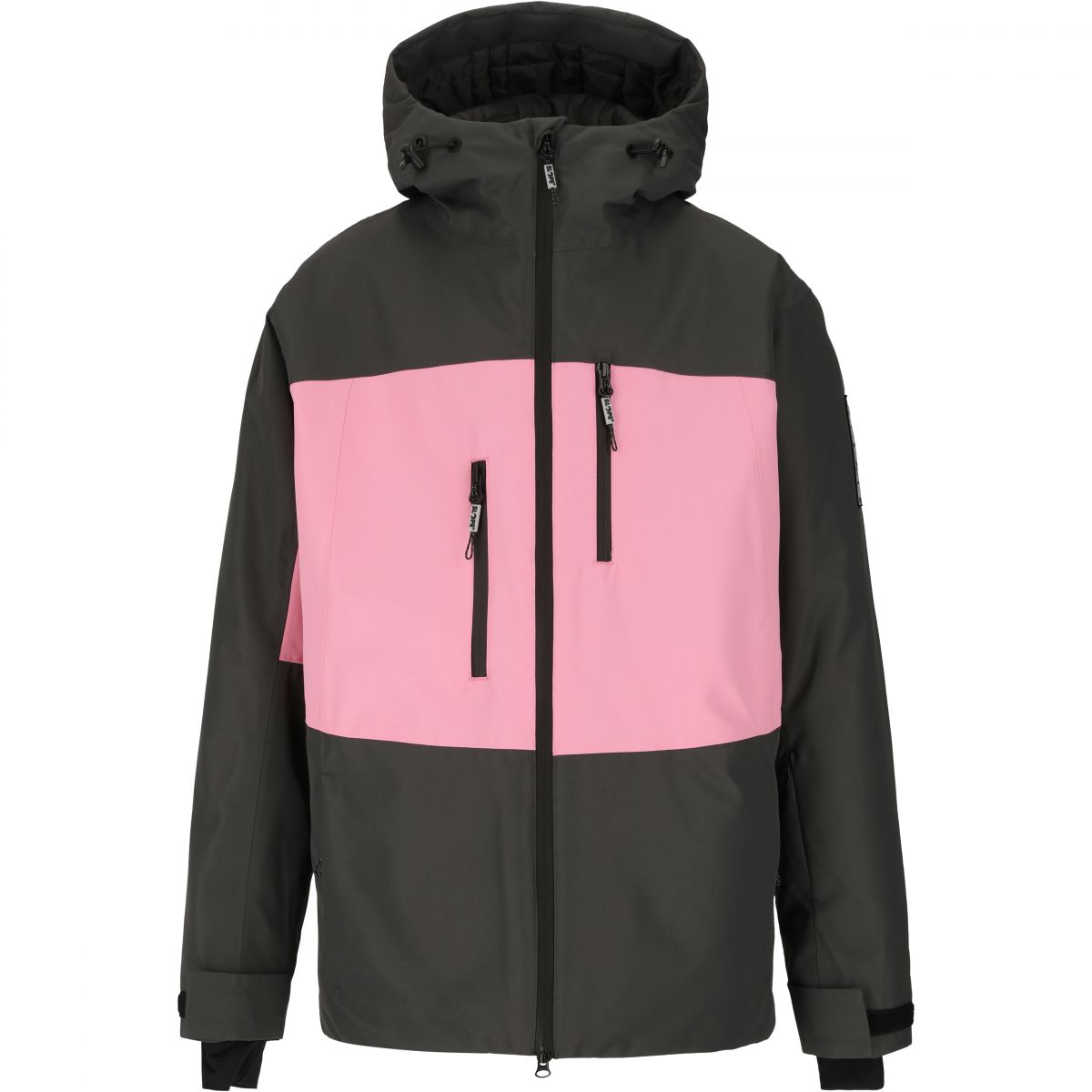 SLOPE Tuscon, Skijacke, Junior, schwarz/pink — 2