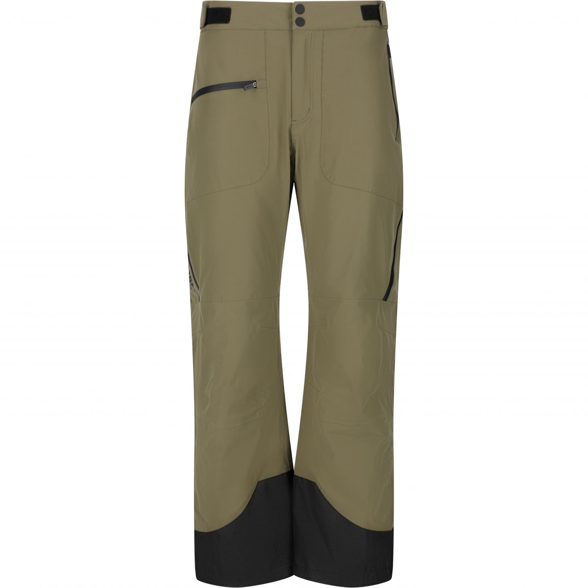 SLOPE Tuscon Skiset, Herren, asphalt/grøn — 2