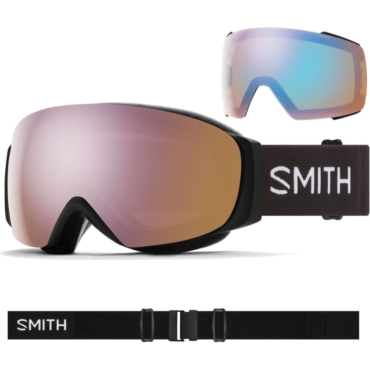 Smith I/O MAG S, Skibrille, Damen, black — 2