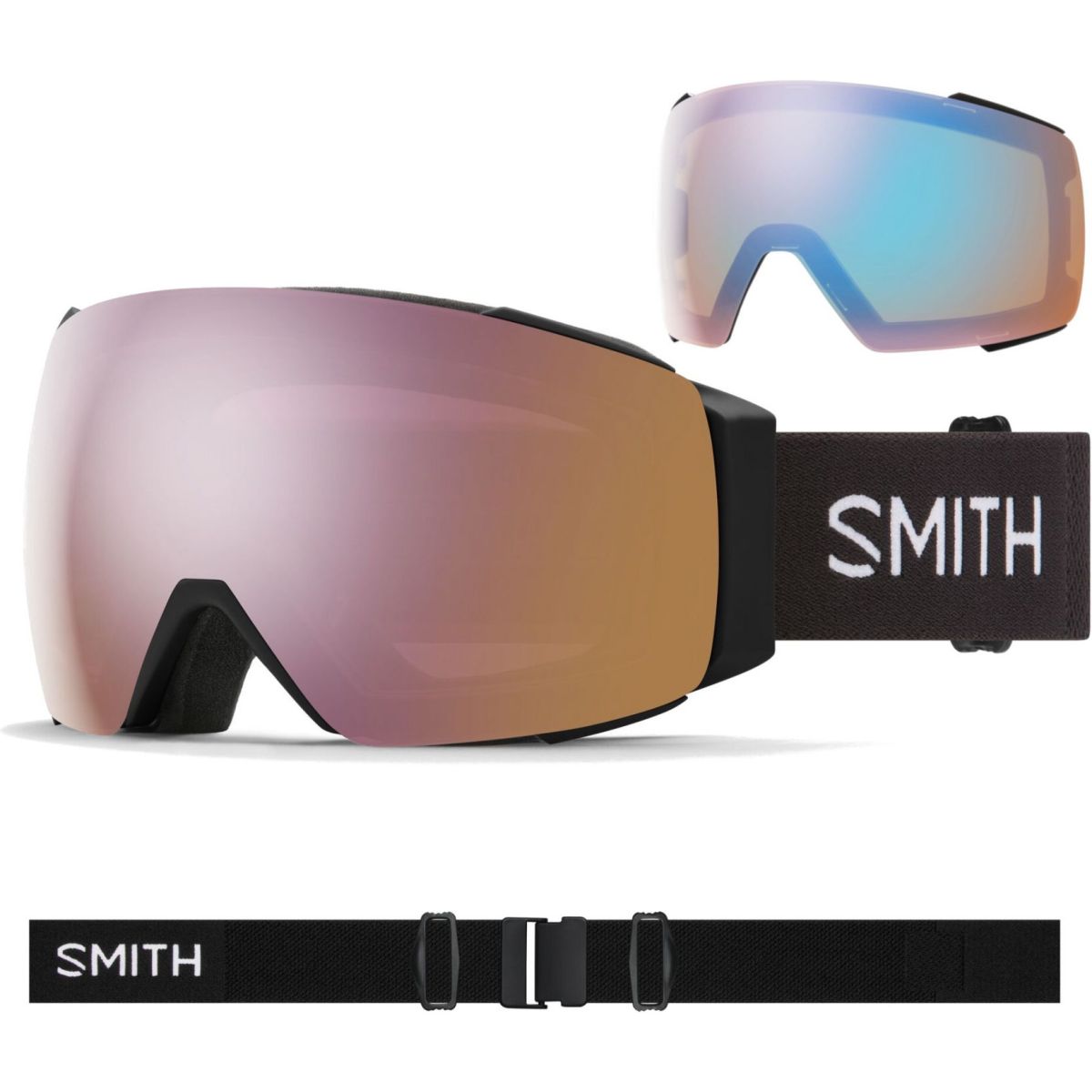 Smith I/O MAG, Skibrille, black — 2