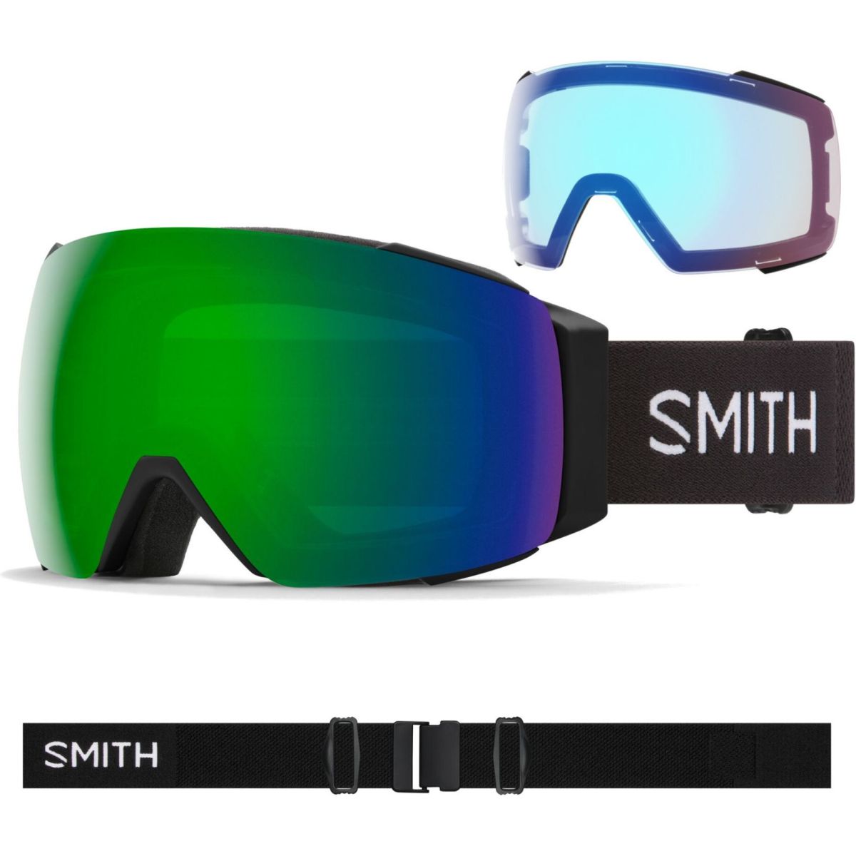 Smith I/O MAG, Skibrille, black — 2
