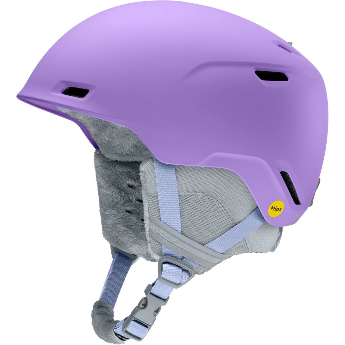 Smith Cache Jr Mips, Skihelm, Junior, lila — 2