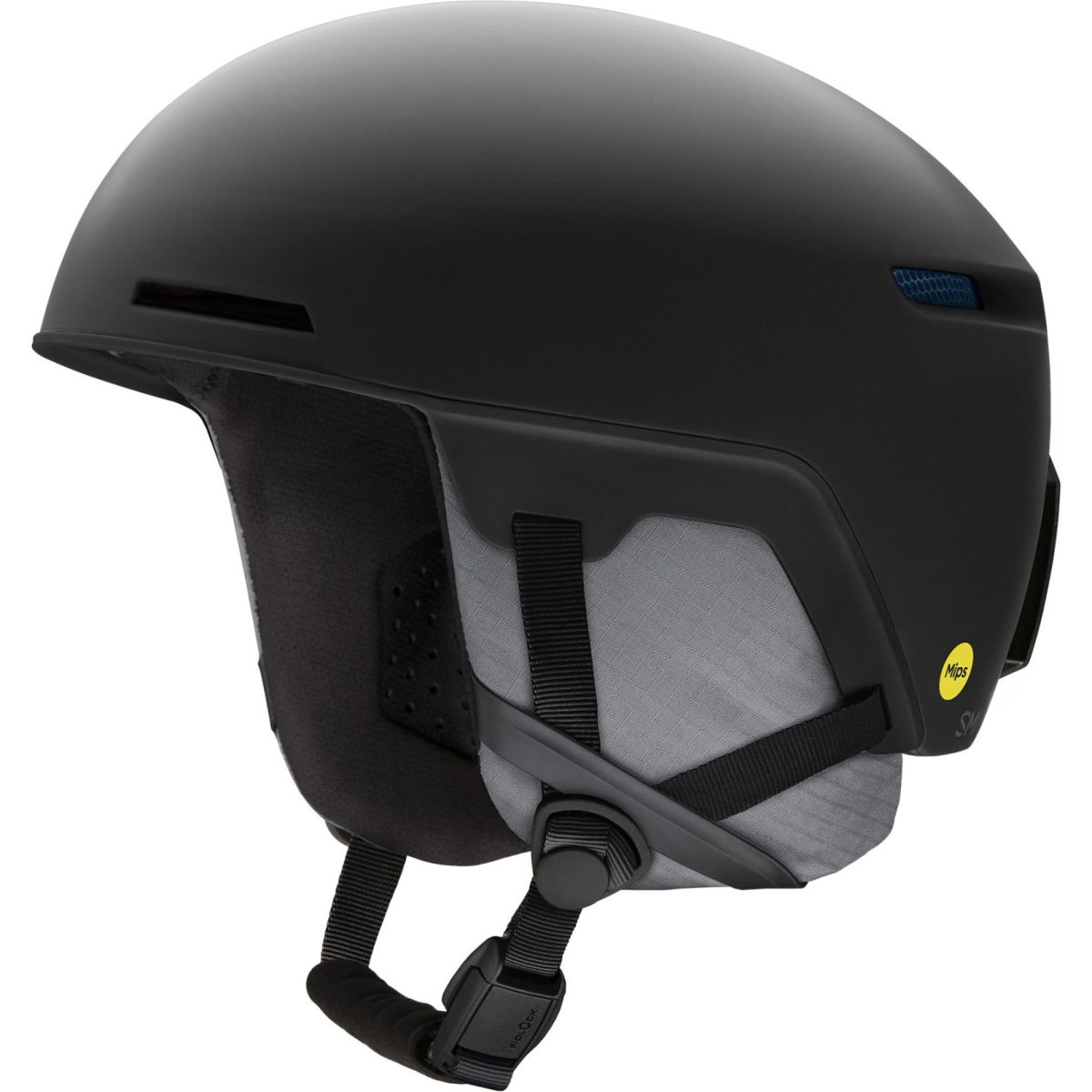 Smith Code, Skihelm, schwarz — 2