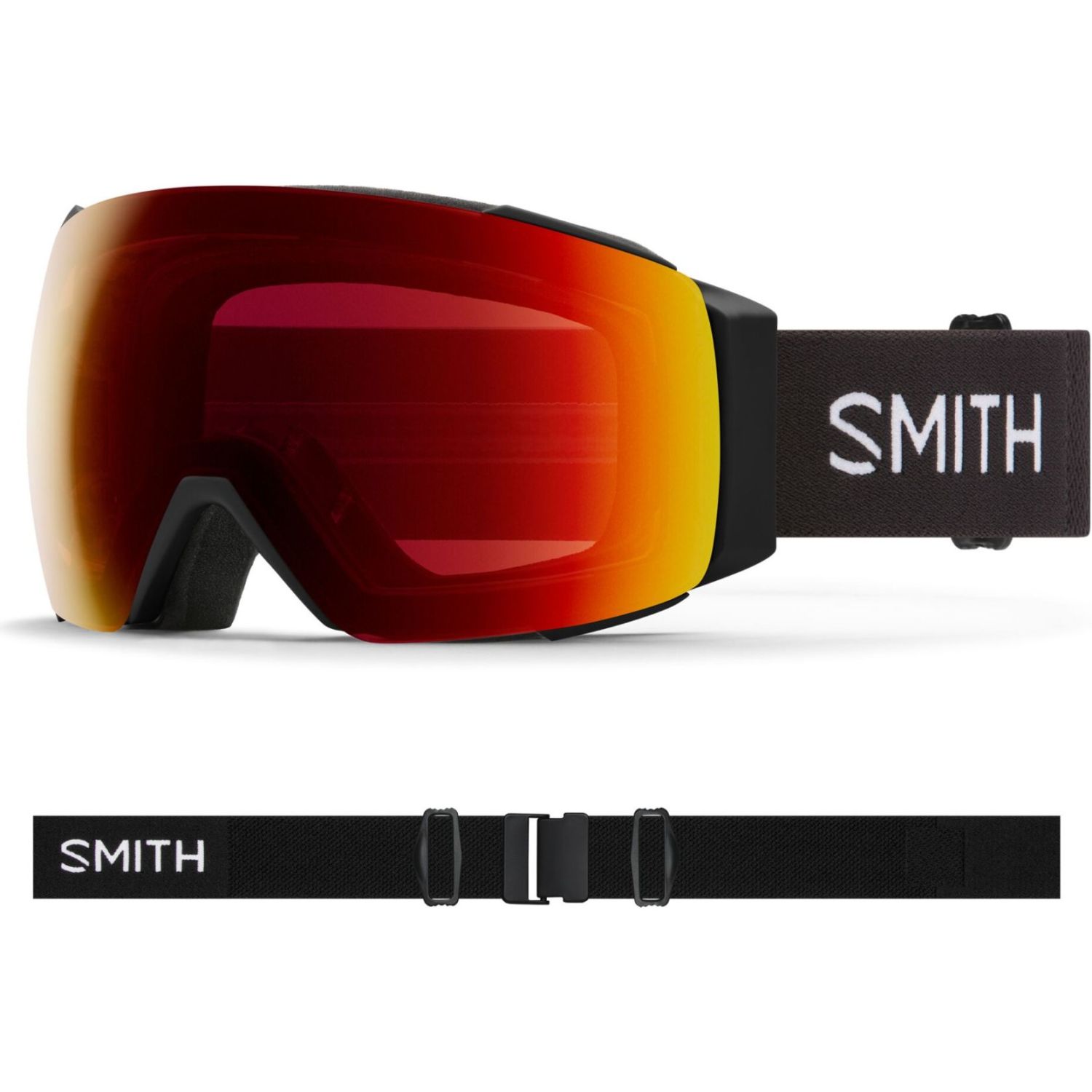 Smith IO MAG, Skibrille, schwarz