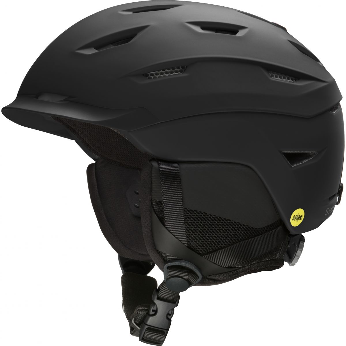 Smith Level MIPS, Skihelm, schwarz — 2