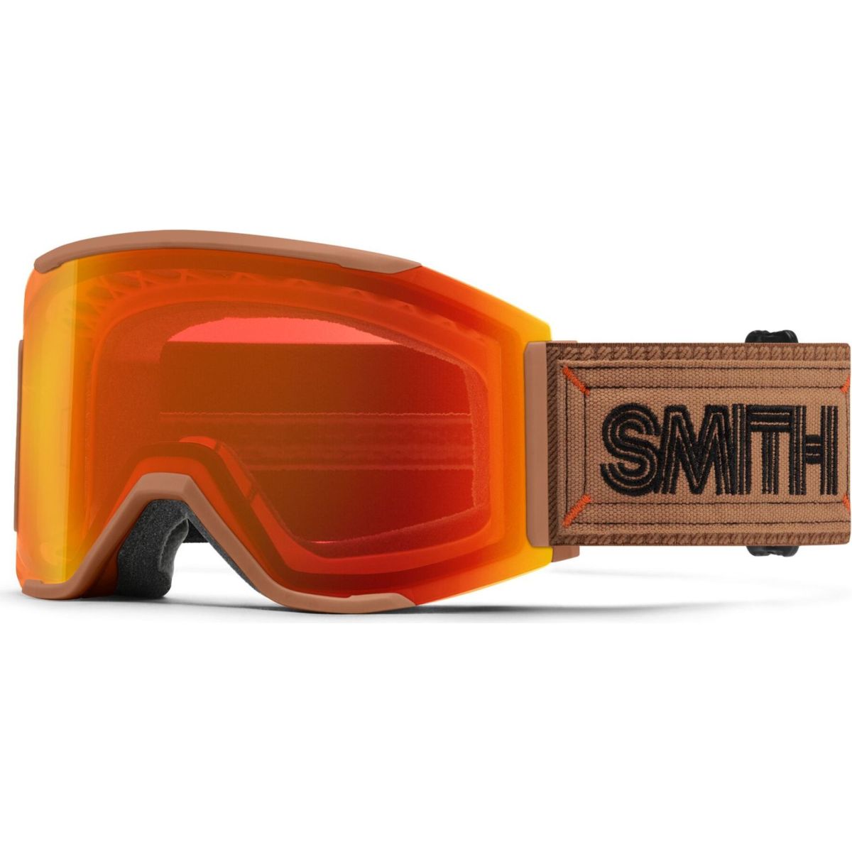 Smith Squad MAG, Skibrille, camel warm steel — 2