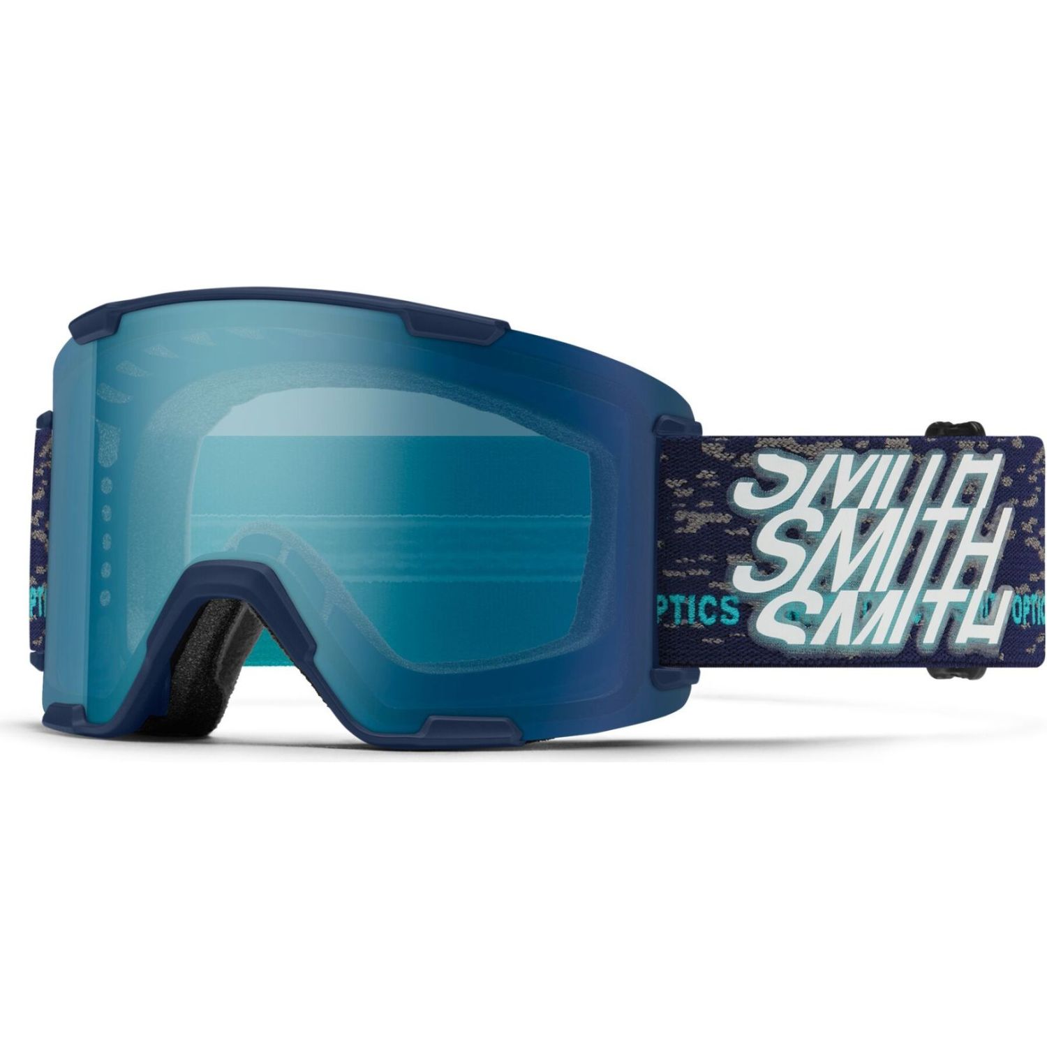 Smith Stash XL, Skibrille, midnight snow