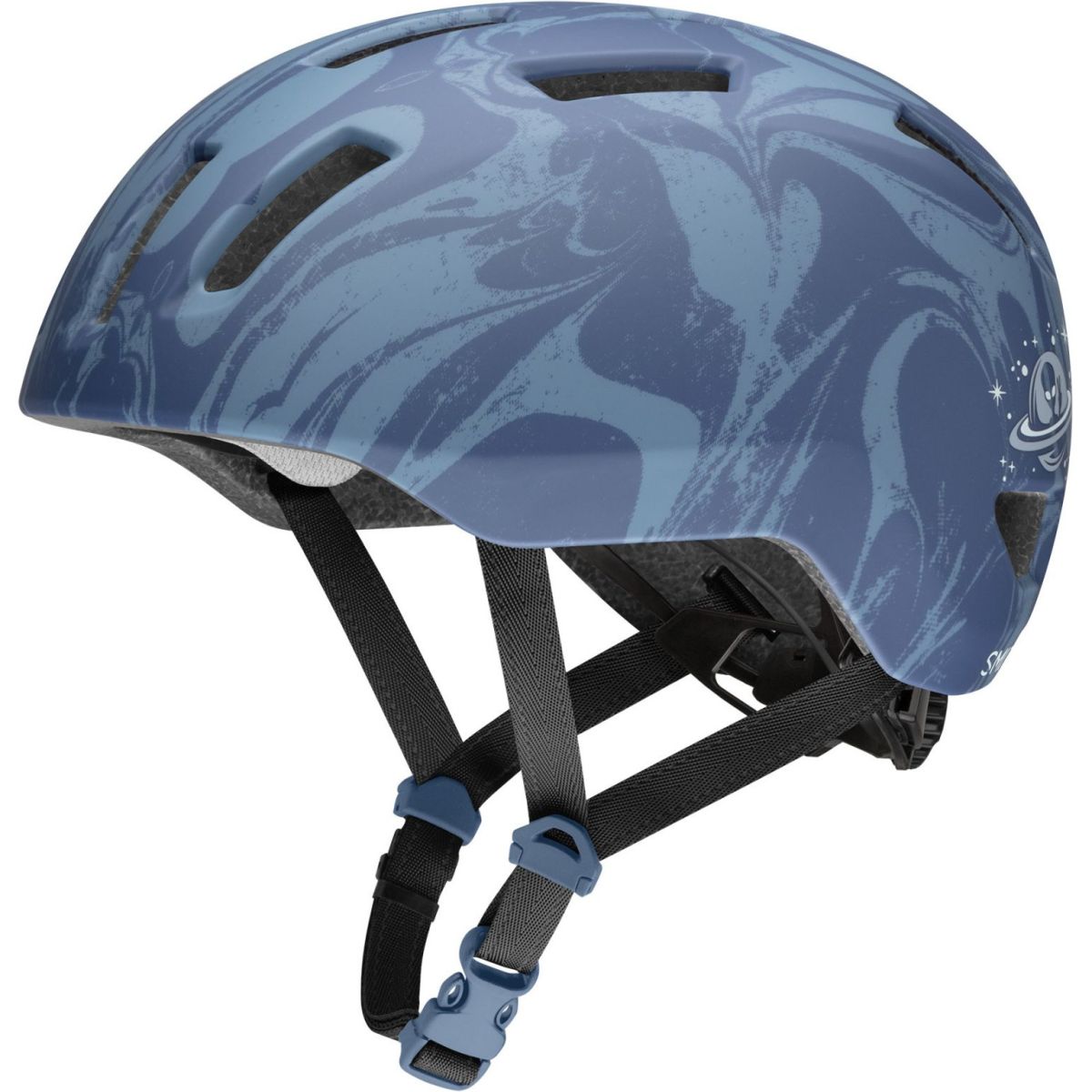 Smith Transit Mips Fahrradhelm, Junior, blau — 2